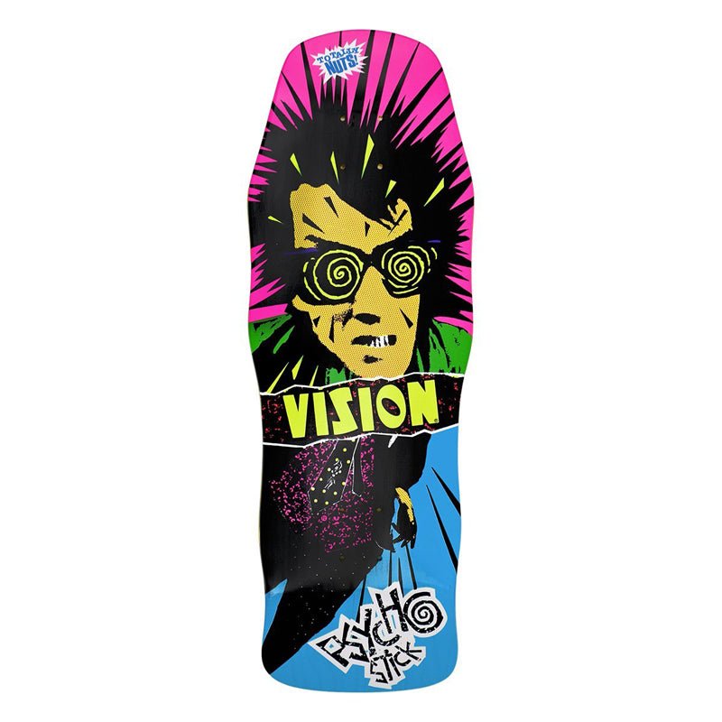 Vision 10" x 30" Original Psycho Stick (BLUE DIP) Skateboard Deck-5150 Skate Shop