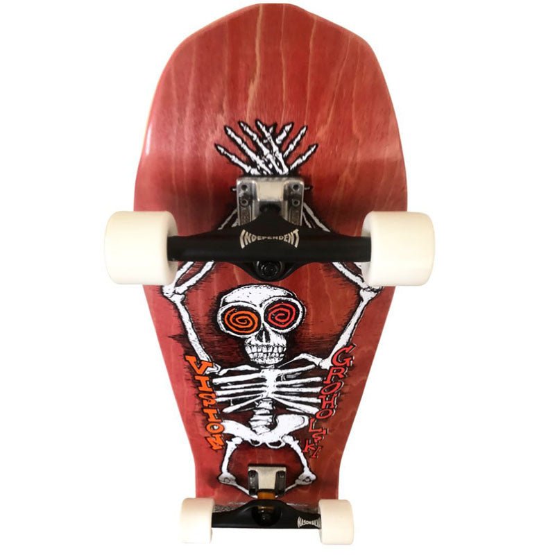 Vision 10" x 30.25"Groholski Skeleton Modern Concave Custom Complete Skateboard - 5150 Skate Shop