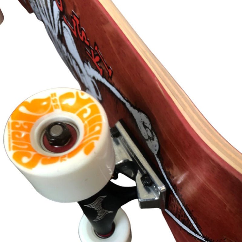 Vision 10" x 30.25"Groholski Skeleton Modern Concave Custom Complete Skateboard - 5150 Skate Shop