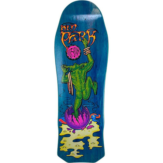 Vision 10" x 31" Ken Park 3 Blue Stain Skateboard Deck-5150 Skate Shop