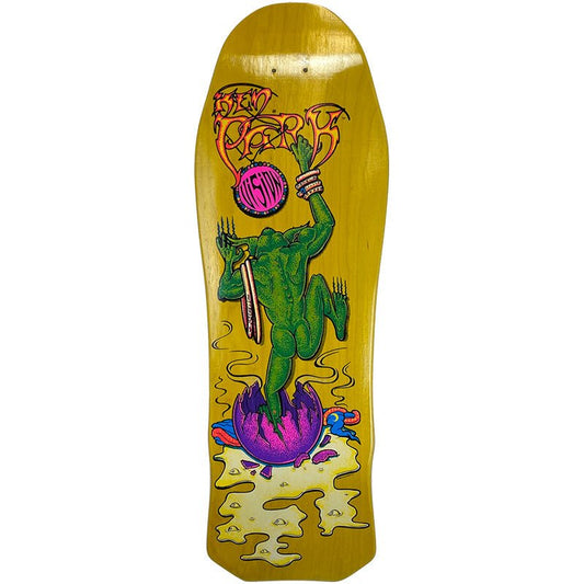 Vision 10" x 31" Ken Park 3 Yellow Stain Skateboard Deck-5150 Skate Shop