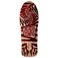 Vision 10.25"x 29.75"Gator II Woodcut Art by Sean Starwars Natural/Red Stain Skateboard Deck-5150 Skate Shop