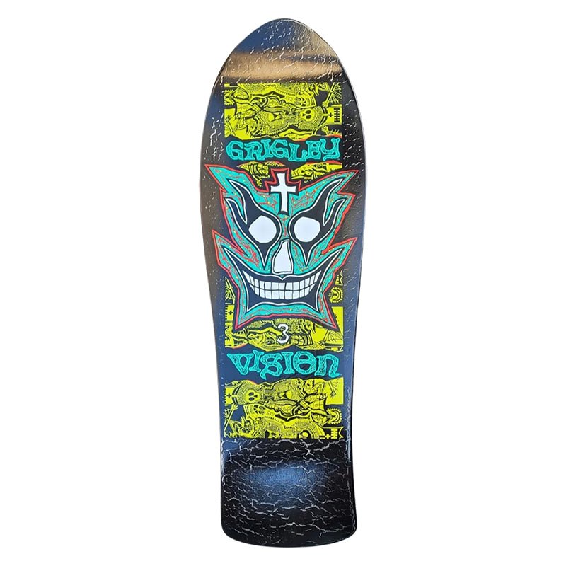 Vision 9.75" x 31" CRACKLE Grigley 3 Limited Skateboard Deck-5150 Skate Shop