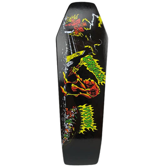 Vision Groholski Mob Horror Series Coffin Skateboard Deck-Limited time offer-5150 Skate Shop