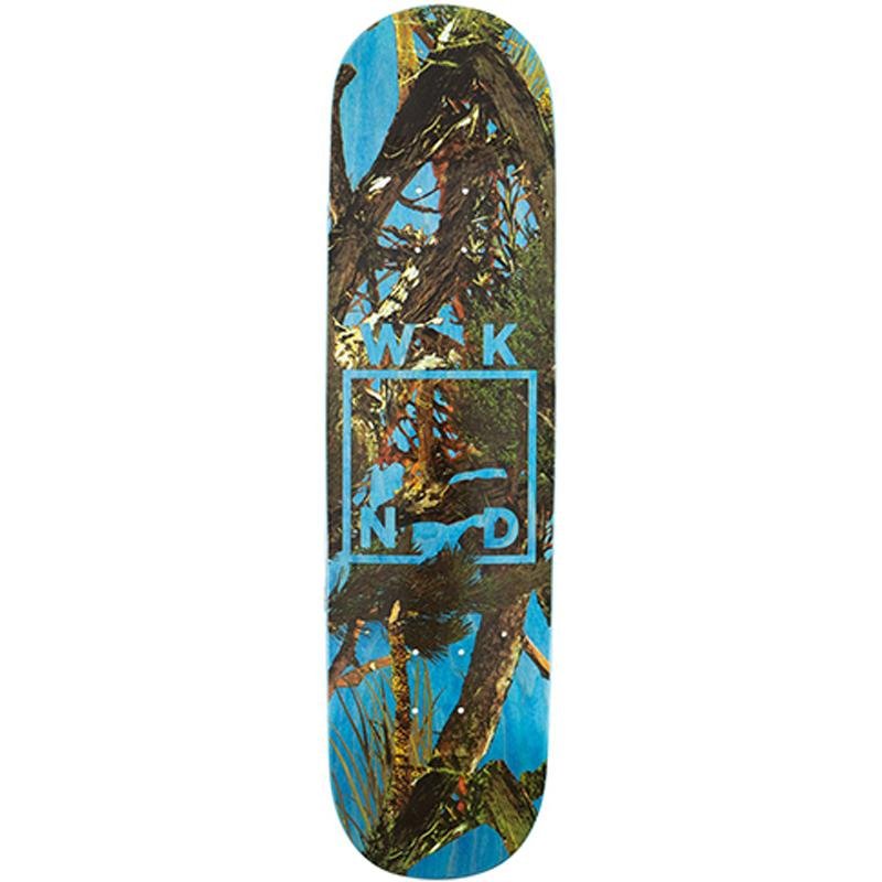 WKND 8.0” Camo Logo Blue Skateboard Deck - 5150 Skate Shop