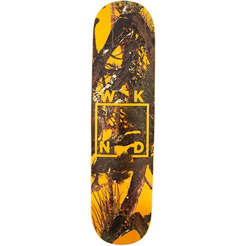 WKND 8.125” Camo Logo Orange Skateboard Deck - 5150 Skate Shop