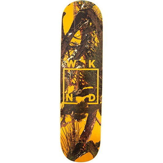 WKND 8.125” Camo Logo Orange Skateboard Deck - 5150 Skate Shop