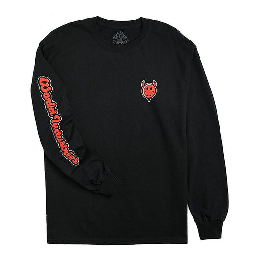 World Industries Devil Smile Long Sleeve T-Shirts 5150 Skate Shop
