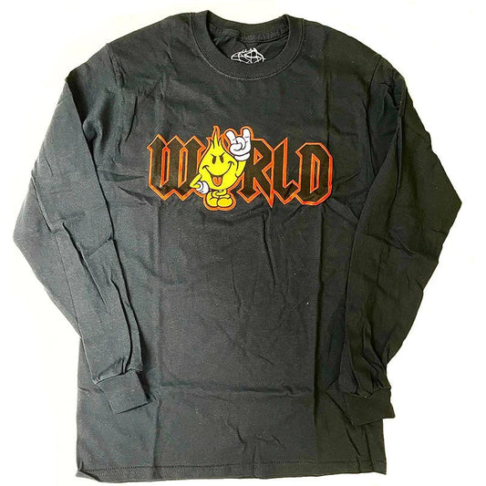 World Industries Flameboy World Long Sleeve T-Shirts-5150 Skate Shop