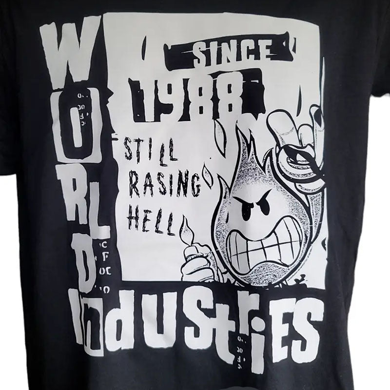 World Industries Raising Hell T-Shirts - 5150 Skate Shop