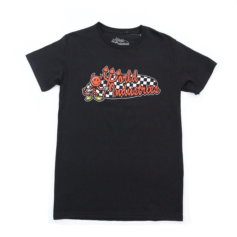 World Industries Retro Checker T-Shirts 5150 Skate Shop