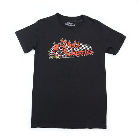 World Industries Retro Checker T-Shirts 5150 Skate Shop