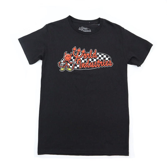 World Industries Retro Checker T-Shirts - 5150 Skate Shop