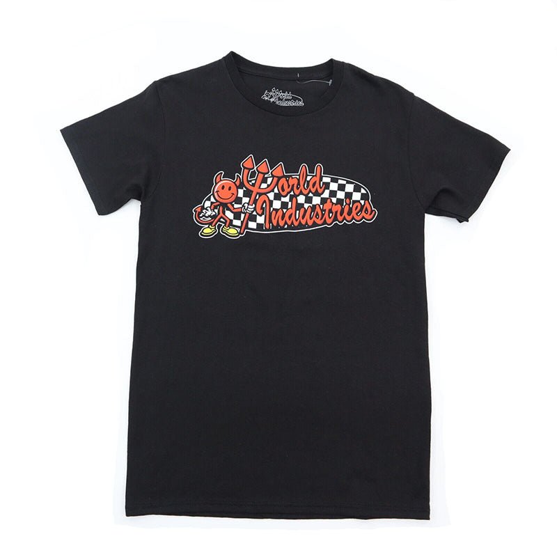 World Industries Retro Checker T-Shirts-5150 Skate Shop