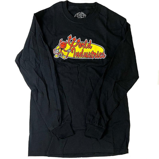 World Industries Retro Corp Long Sleeve T-Shirts-5150 Skate Shop
