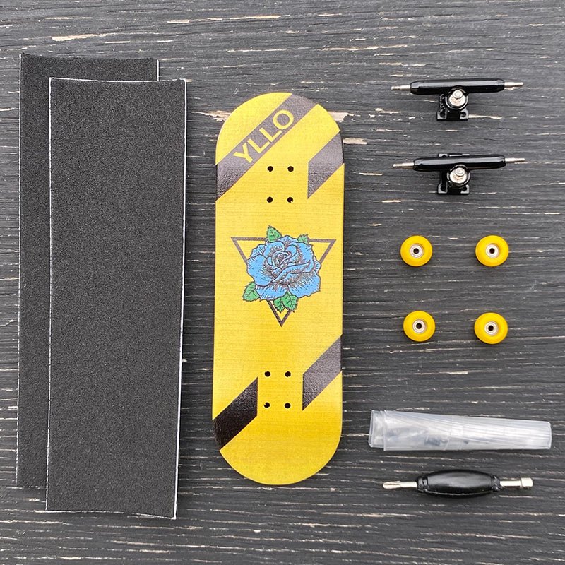 YLLO "Blue Rose" Yllo Fingerboard-5150 Skate Shop