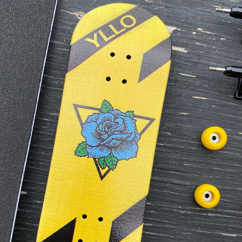 YLLO "Blue Rose" Yllo Fingerboard - 5150 Skate Shop