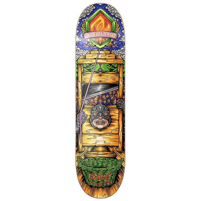 Z-East 8.375" x 31.625" Self Execute, J.K Skateboard Deck-5150 Skate Shop